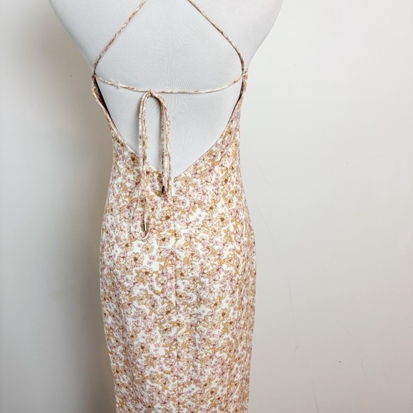 Significant Other Maria Floral Linen Blend Dress Size 2 - Picture 9 of 15